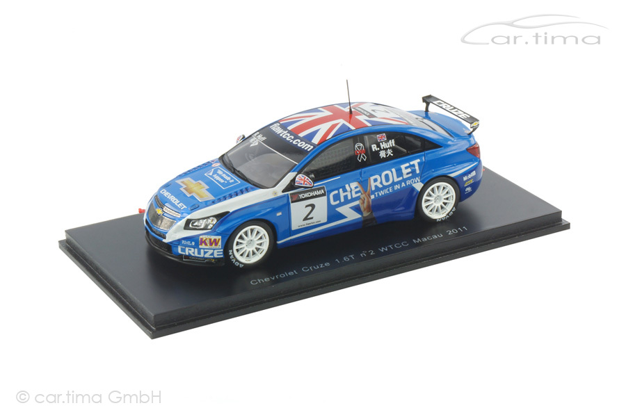 Chervolet Cruze 1.6T WTCC World Champion 2011 Robert Huff Spark 1:43 S2498