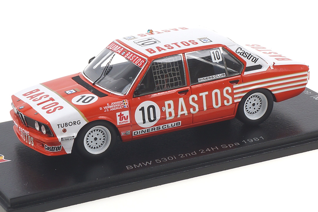 BMW 530i 24h Spa 1981 Andruet/Joosen/Vermeersch Spark 1:43 SB334