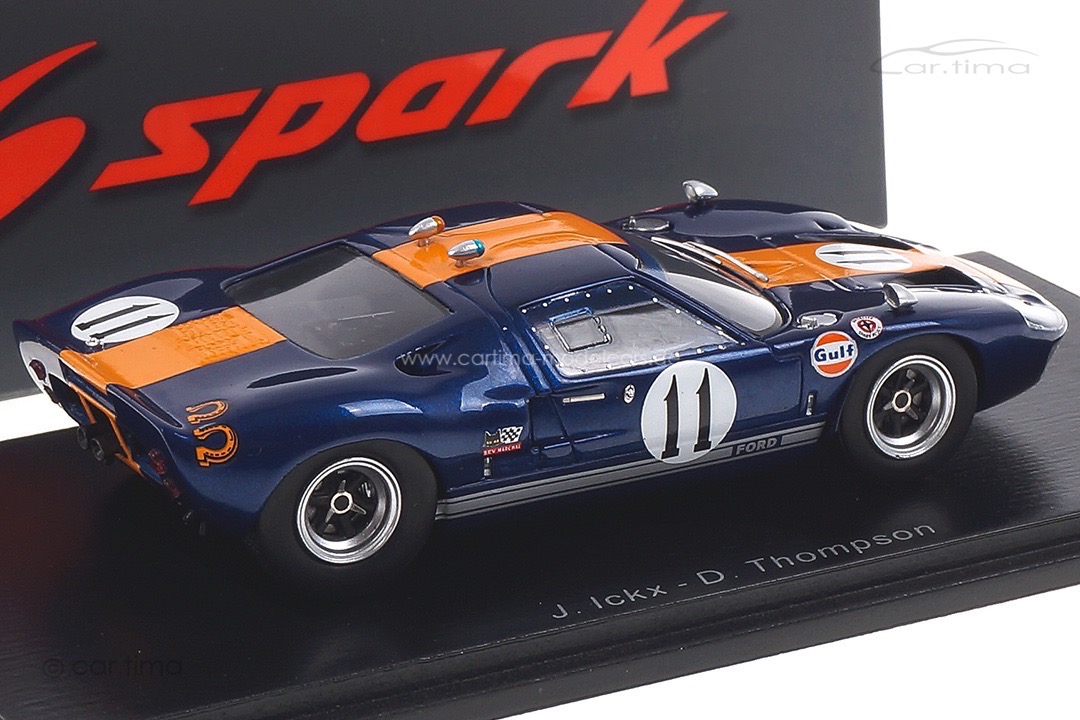 Ford GT40 6h Daytona 1967 Ickx/Thompson Spark 1:43 S4541