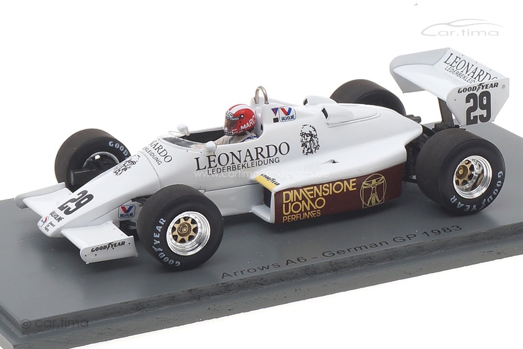 Arrows A6 GP Deutschland 1983 Marc Surer Spark 1:43 S5792