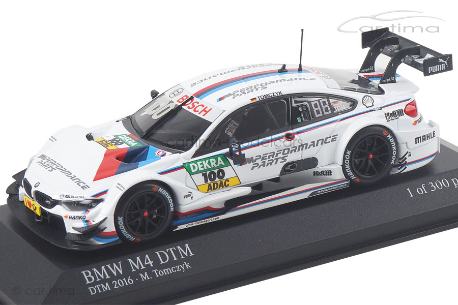 BMW M4 DTM 2016 Tomczyk Minichamps 1:43 410162400