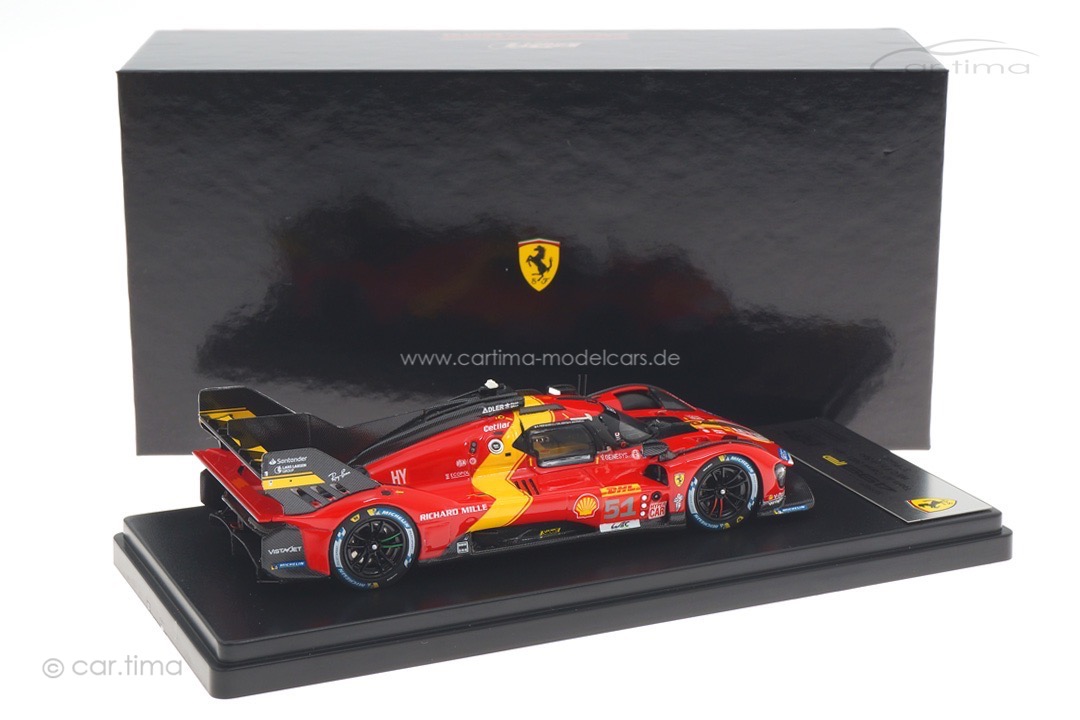 Ferrari 499P WEC 6 hrs. Spa 2023 Calado/Giovinazzi/Pier Guidi BBR 1:43 CS004