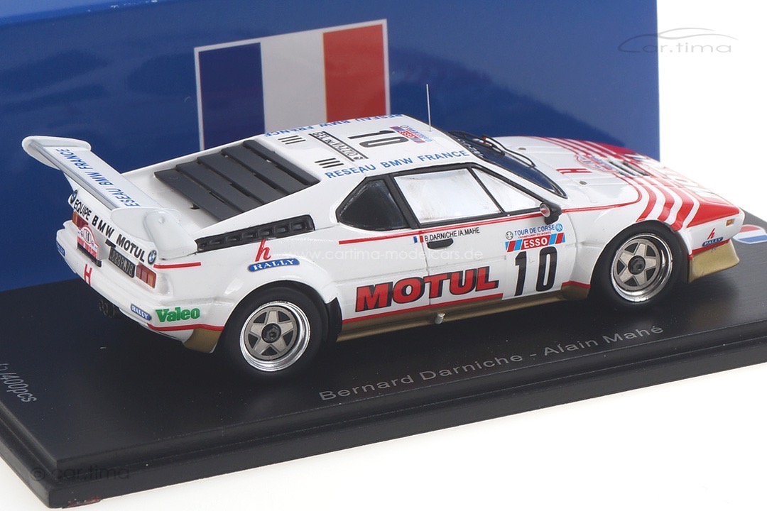 BMW M1 Tour de Corse 1982 Darniche/Mahé Spark 1:43 SF144