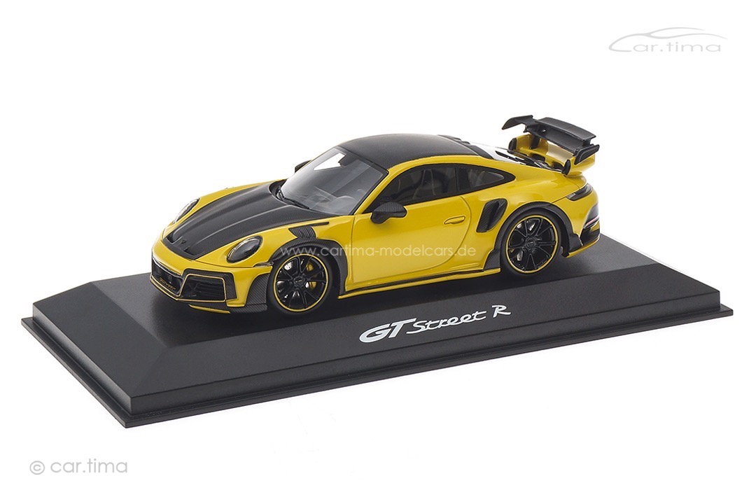 TECHART GTstreet R (Basis 992 Turbo) Racinggelb TECHART Collection 1:43 092.992.143.001