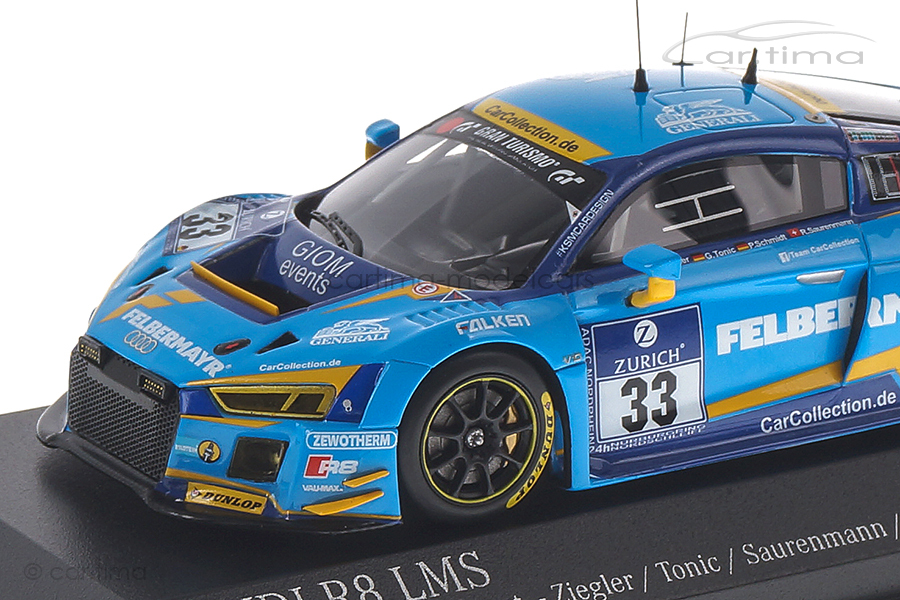 Audi R8 LMS 24h Nürburgring 2016 Minichamps 1:43 437161133