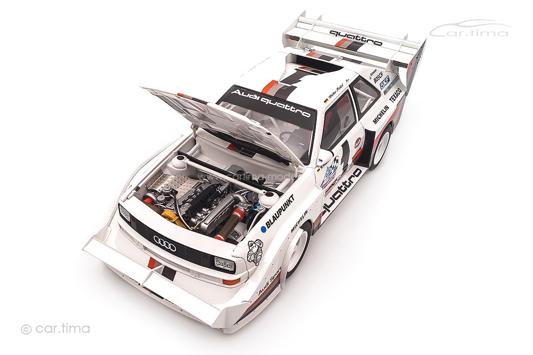 Audi Sport quattro S1 Winner Pikes Peak 1987 Walter Röhrl AUTOart 1:18 88700