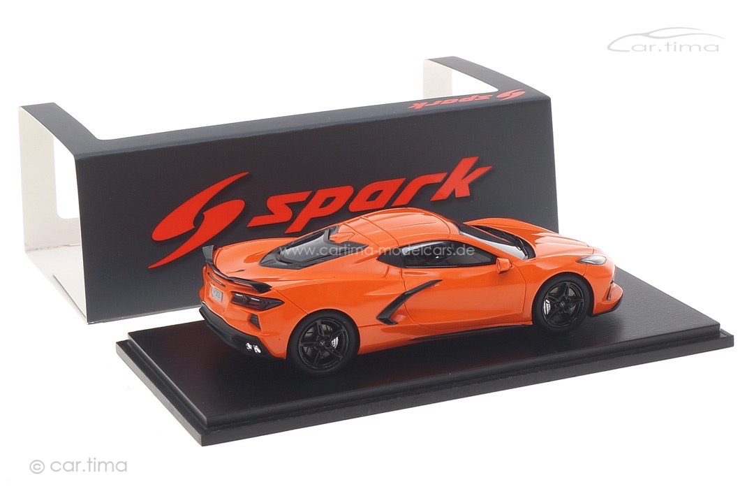 Chevrolet Corvette C8 orange Spark 1:43 S5062