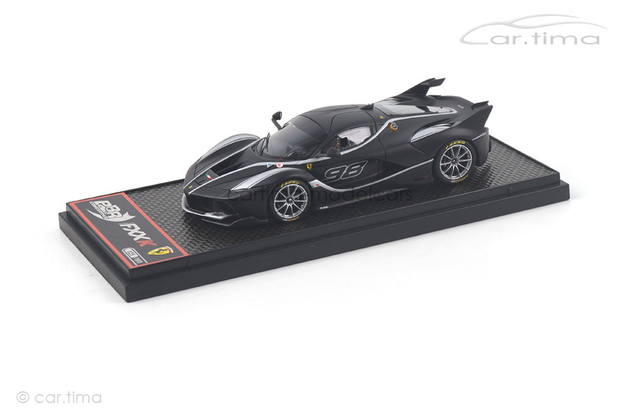 Ferrari FXXK #98 schwarz matt BBR 1:43 BBRC186D