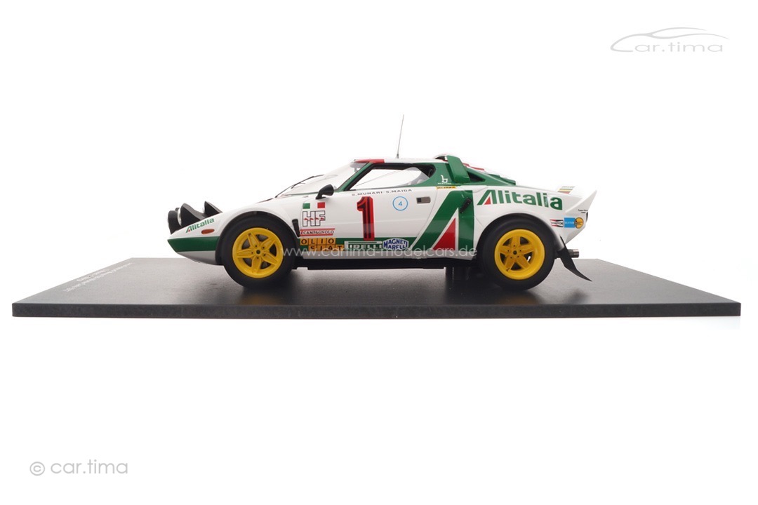 Lancia Stratos HF Winner Rallye Monte Carlo 1977 Munari/Maiga Spark 1:18 18S535