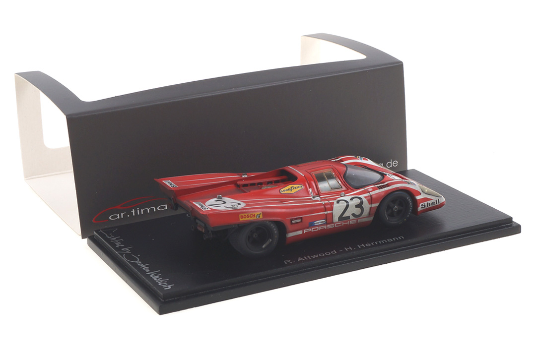 Porsche 917 Winner 24h Le Mans 1970 Attwood/Herrmann car.tima FINISH LINE 1:43