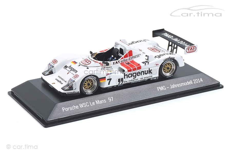 Porsche WSC 24h Le Mans 1997 PMG Jahresmodell 2014 Spark 1:43 MAP02007015