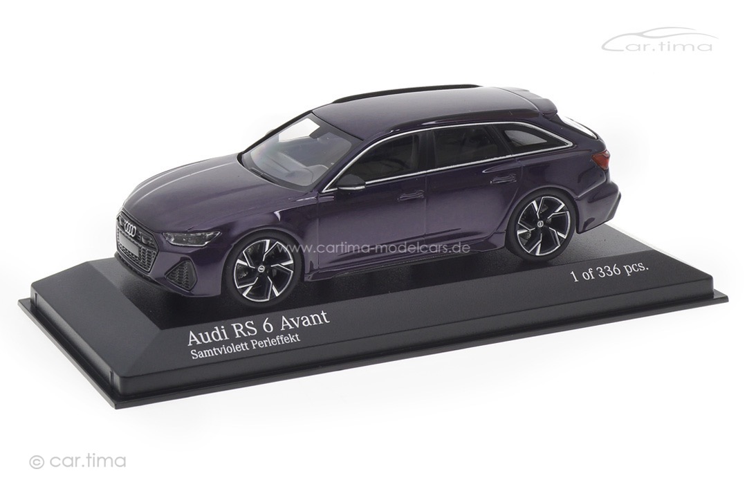 Audi RS6 Avant Violet met. Minichamps 1:43 410018016