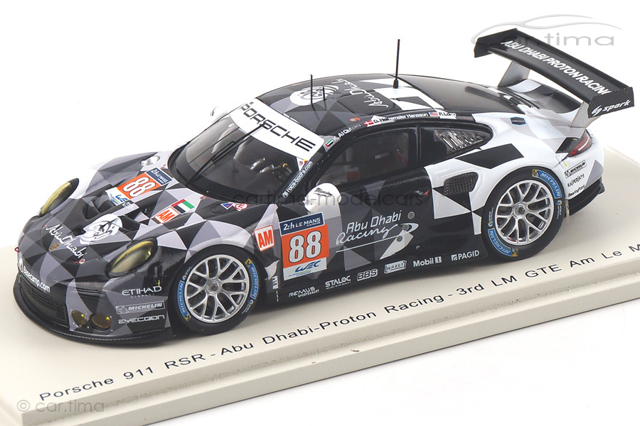 Porsche 911 RSR 24h Le Mans 2016 Al Qubaisi/Long/Heinemeier Hansson Spark 1:43 S5142