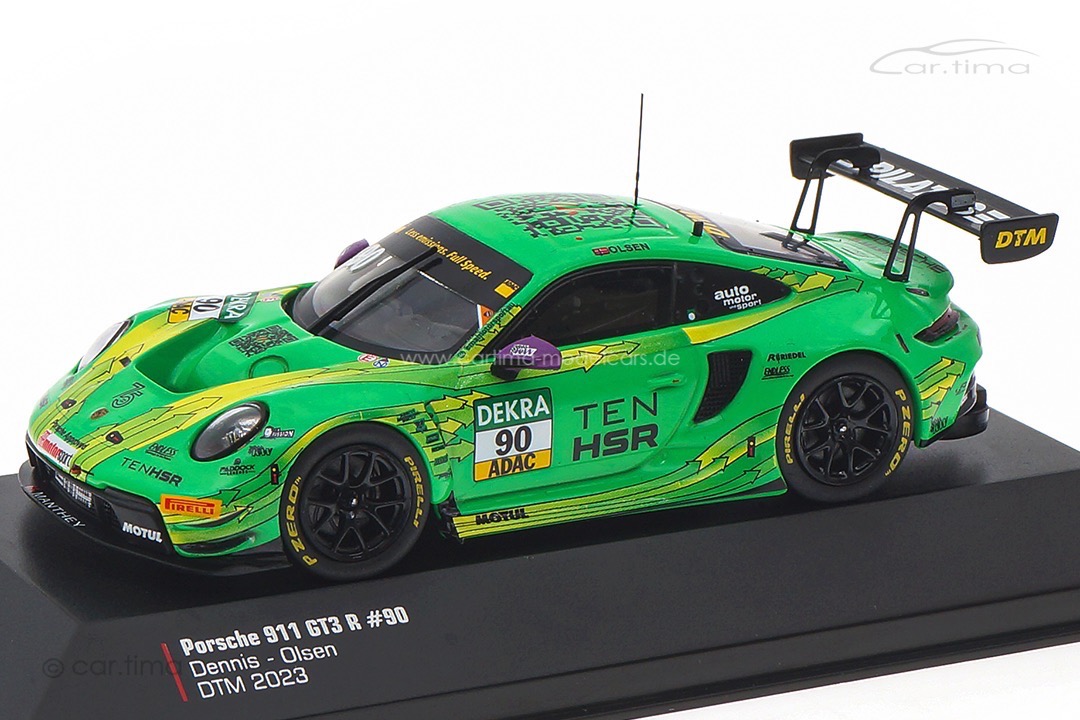 Porsche 911 GT3 R DTM 2023 Dennis Olsen Manthey Grello IXO 1:43 MG-I-911-DTM-23-4390