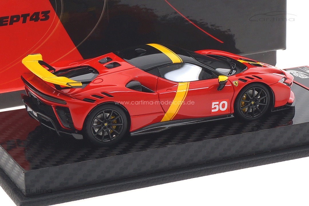 Ferrari SF90 XX Stradale Le Mans 499P Livery #50 BBR 1:43 BBRC285LM50