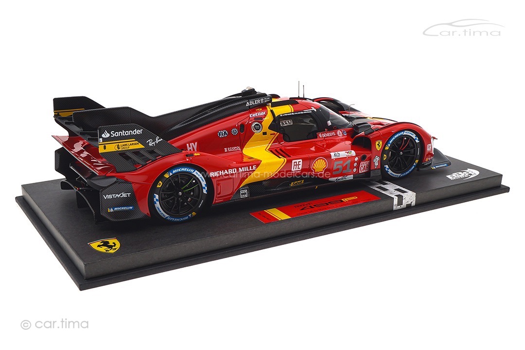 Ferrari 499P Winner 24h Le Mans 2023 Guidi/Calado/Giovinazzi BBR 1:18 P18239