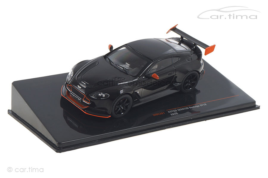 Aston Martin Vantage GT12 schwarz IXO 1:43 MOC301