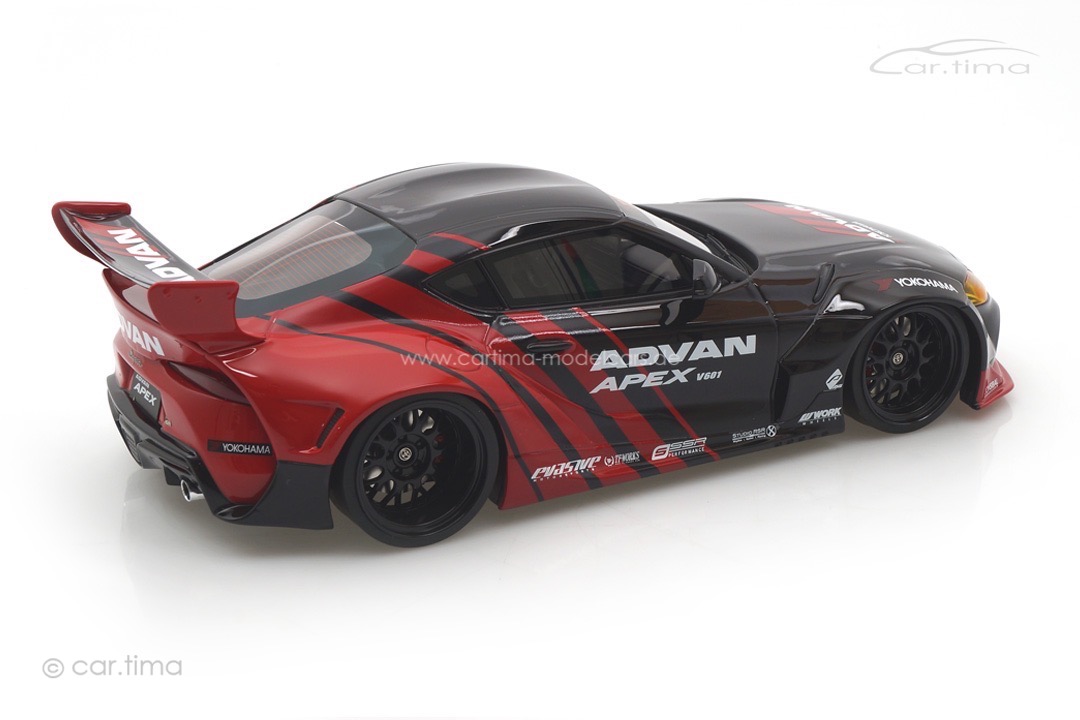 Pandem Toyota GR Supra V1.0 Advan Sema 2019 TopSpeed 1:18 TS0358