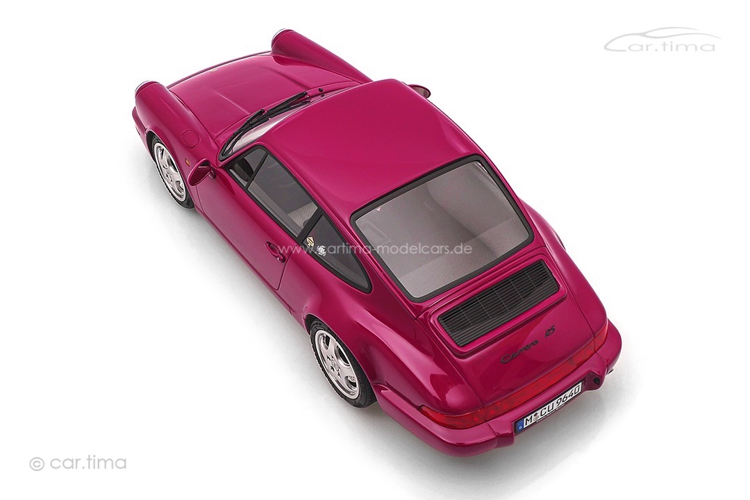 Porsche 911 (964) Carrera RS Sternrubin Curves Magazin Originalsignatur Stefan Bogner car.tima 1:18