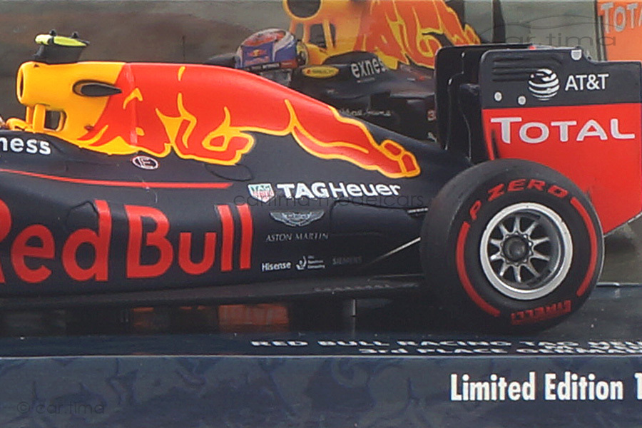 Red Bull RB12 German GP 2016 Verstappen Minichamps 1:43 417160833