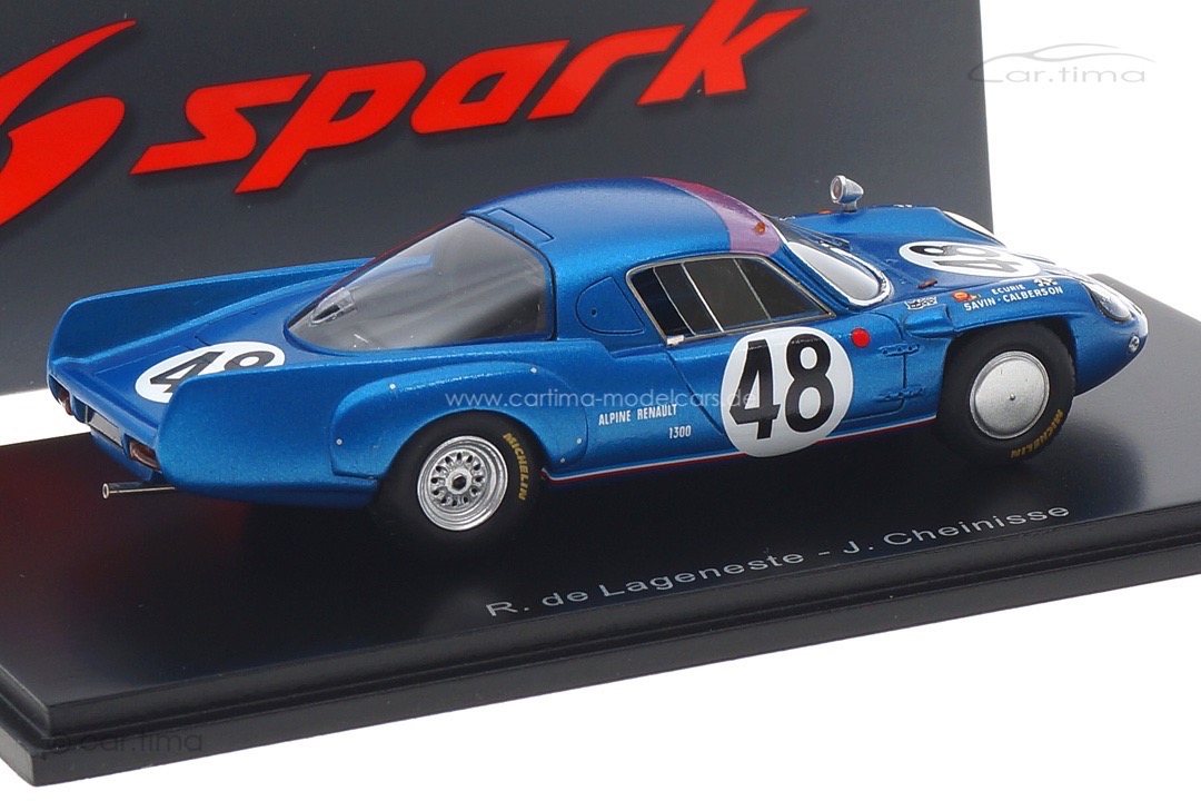 Alpine A210 24h Le Mans 1967 de Lageneste/Cheinisse Spark 1:43 S5689