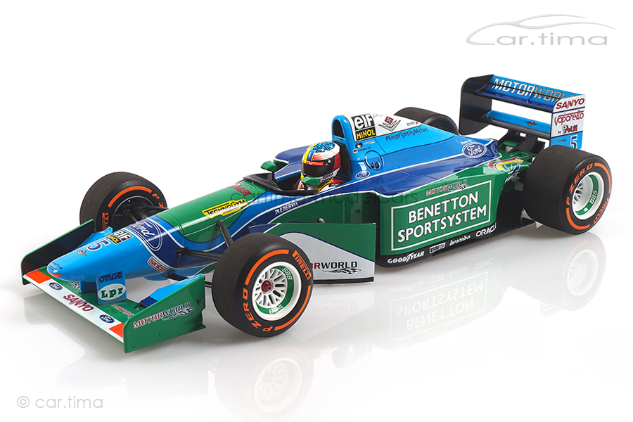 Benetton Ford B194 GP Belgien 2017 Demonstration Run Mick Schumacher Minichamps 1:18 510941705