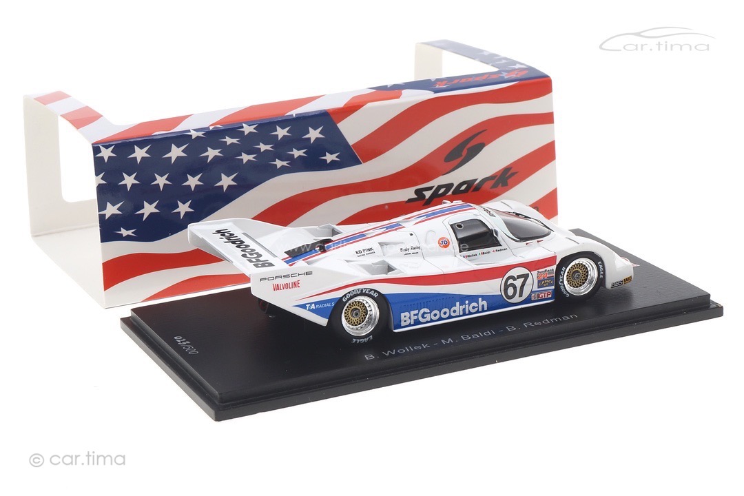 Porsche 962C 24h Daytona 1988 Wollek/Baldi/Redman Spark 1:43 US176