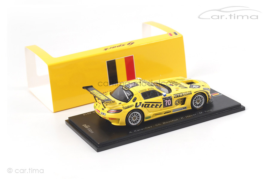 Mercedes-Benz SLS AMG GT3 24h Spa 2015 Bouchut/Heyer/Karachev/Toril Spark 1:43 SB114