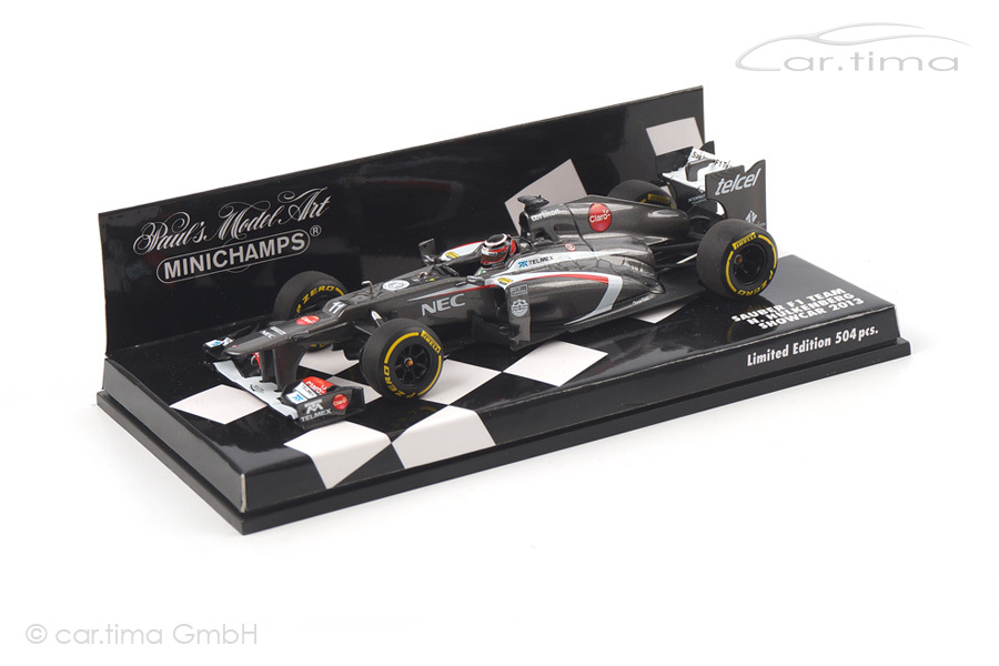 Sauber F1 Team Showcar 2013 Hülkenberg Minichamps 1:43 410130081