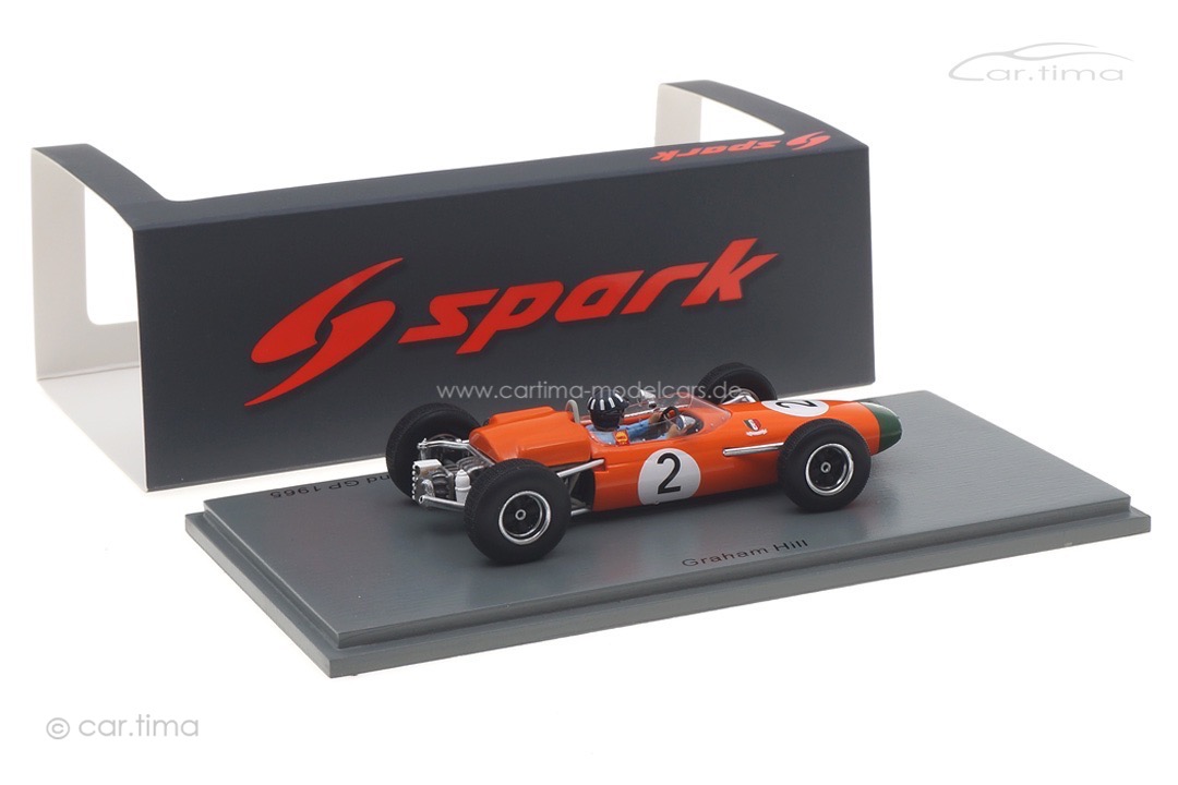 Brabham BT11A GP New Zealand 1965 Graham Hill Spark 1:43 S7432