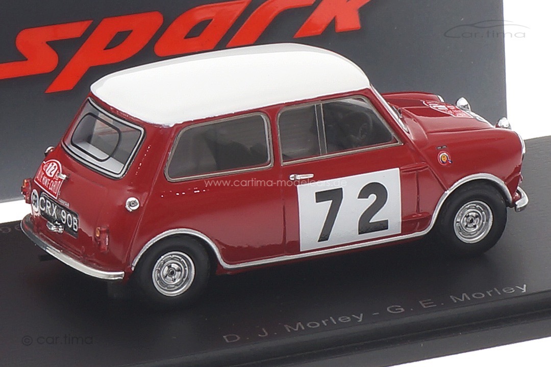 BMC Cooper S Rallye Monte Carlo 1965 Morley/Morley Spark 1:43 S1194