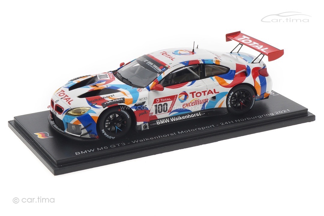 BMW M6 GT3 24h Nürburgring 2021 Breuer/Ziegler/von Bohlen/Walkenhorst Spark 1:43 SG773