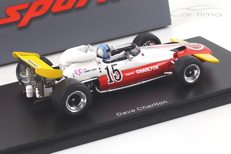 Brabham BT33 GP Südafrika 1971 Dave Charlton Spark 1:43 S4339