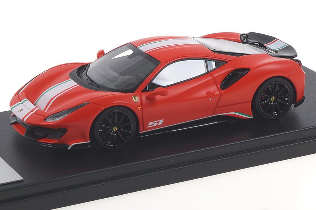 Ferrari 488 Pista Piloti Rosso F1 LookSmart 1:43 LS488PPE