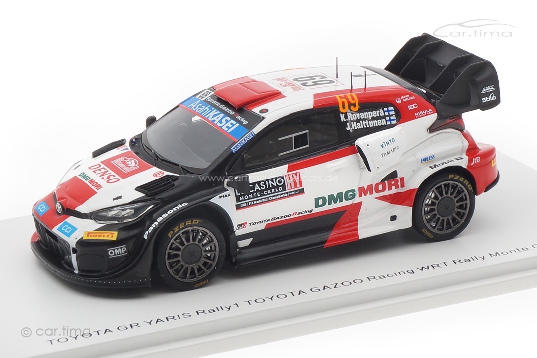 Toyota GR Yaris Rally1 Rallye Monte Carlo 2022 Katsuta/Johnston Spark 1:43 S6693