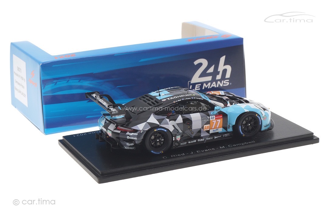 Porsche 911 RSR-19 24h Le Mans 2021 Campbell/Evans/Ried Spark 1:43 S8270