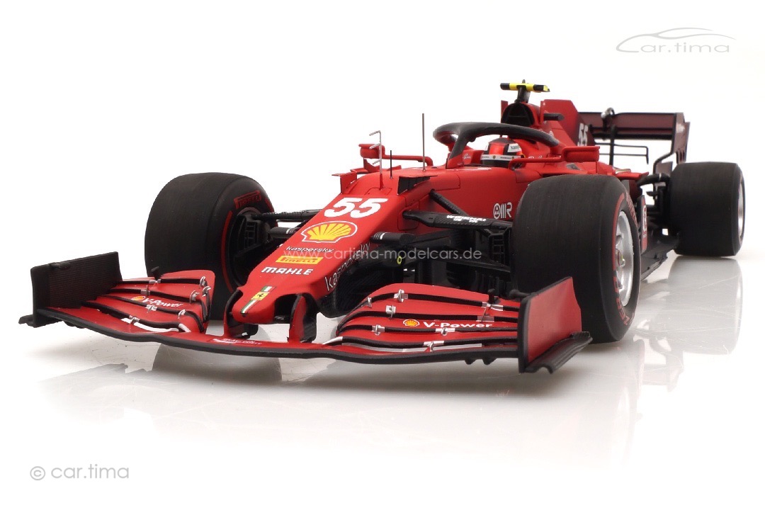 Ferrari SF21 Monaco GP 2021 Carlos Sainz Jr. Looksmart 1:18 LS18F1037