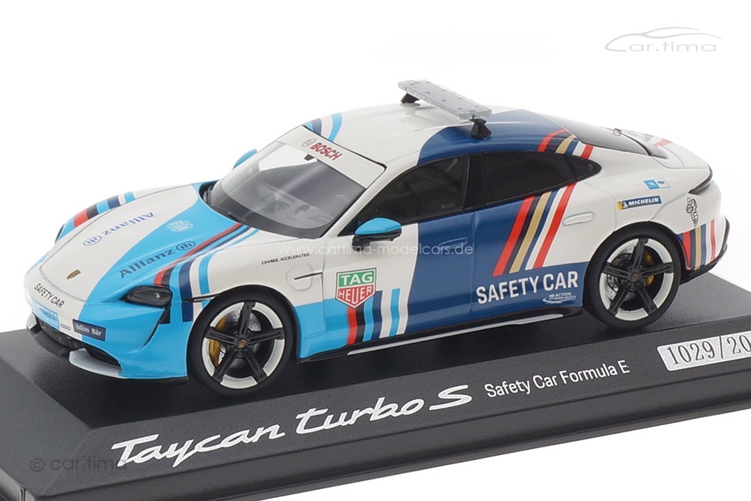 Porsche Taycan Turbo S Safety Car Formula E Minichamps 1:43 WAP0200370PTAC