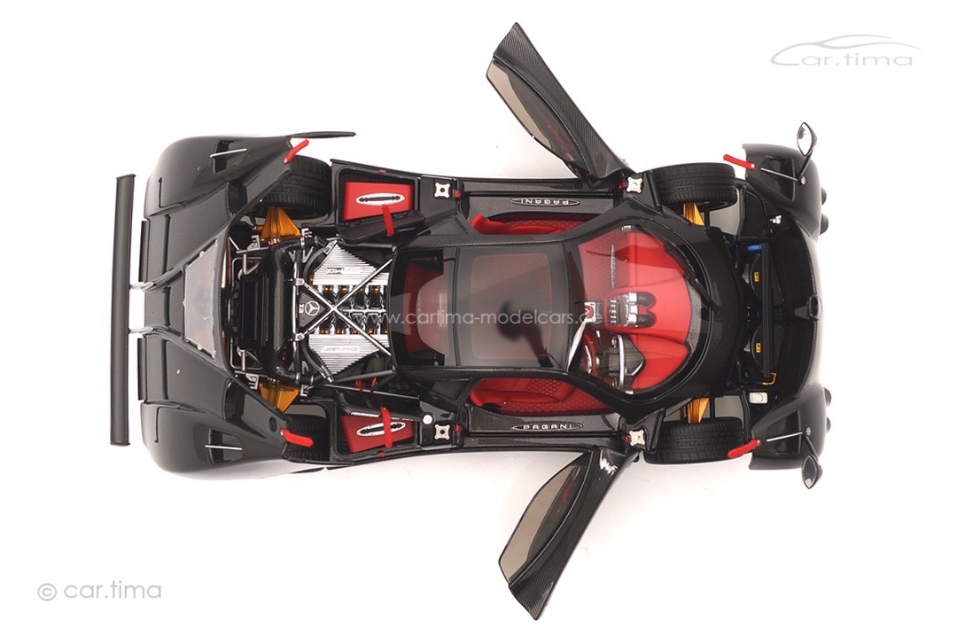 Pagani Zonda F Carbon schwarz Almost Real 1:18 850410001