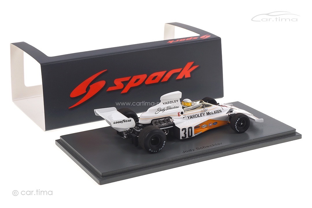 McLaren M23 GP Großbritannien 1973 Jody Scheckter Spark 1:43 S5736