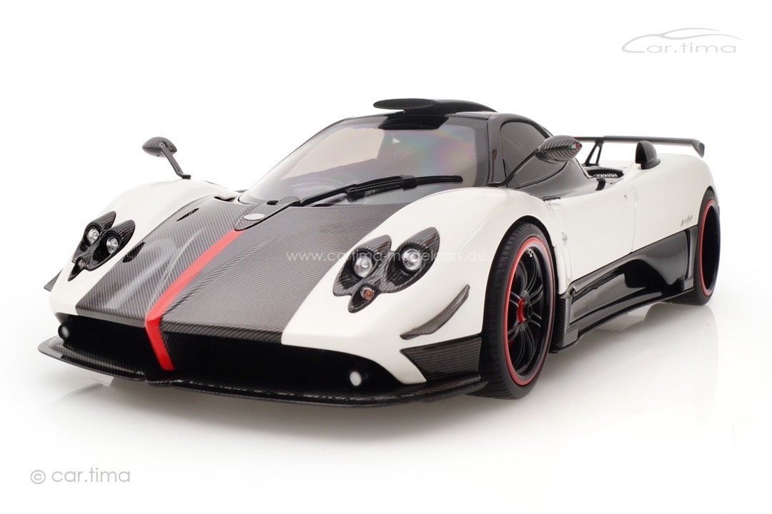 Pagani Zonda Cinque Coupe RHD Bianco Benny Almost Real 1:18 850604001