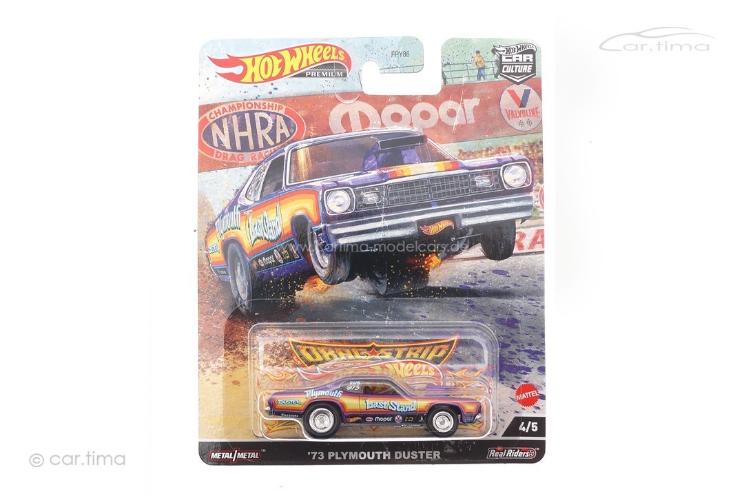 Drag Strip Premium 5 Car-Set Real Riders Car Culture Hot Wheels 1:64 HCJ88-9796