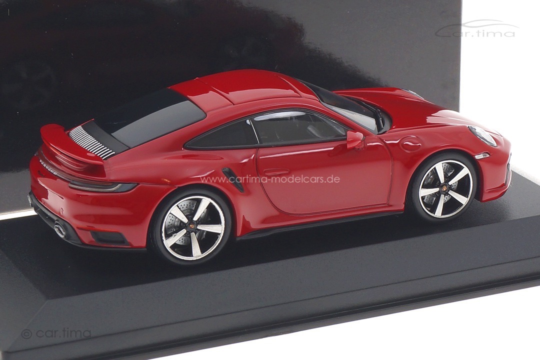 Porsche 911 (992) Turbo S Karminrot Minichamps 1:43 410069475