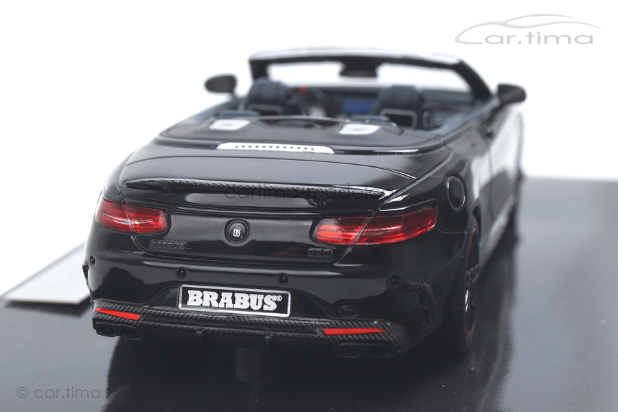 Brabus 850 S-Class Cabriolet 2016 schwarz Minichamps 1:43 437034230