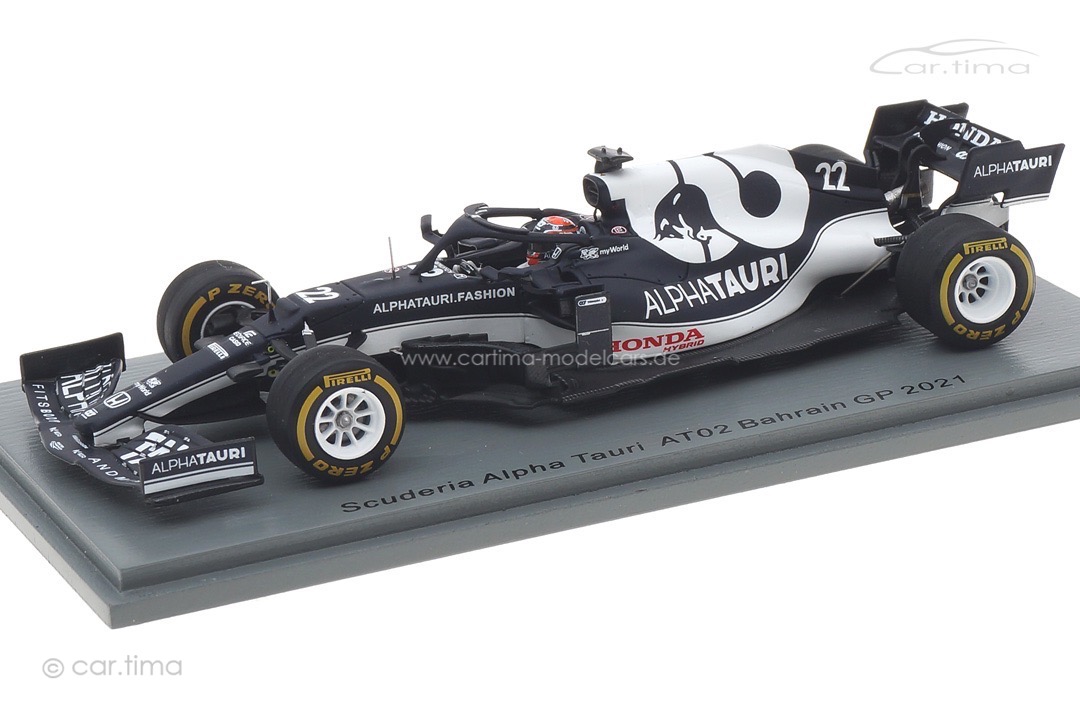 AlphaTauri AT02 GP 2021 Yuki Tsunoada Spark 1:43 S7669