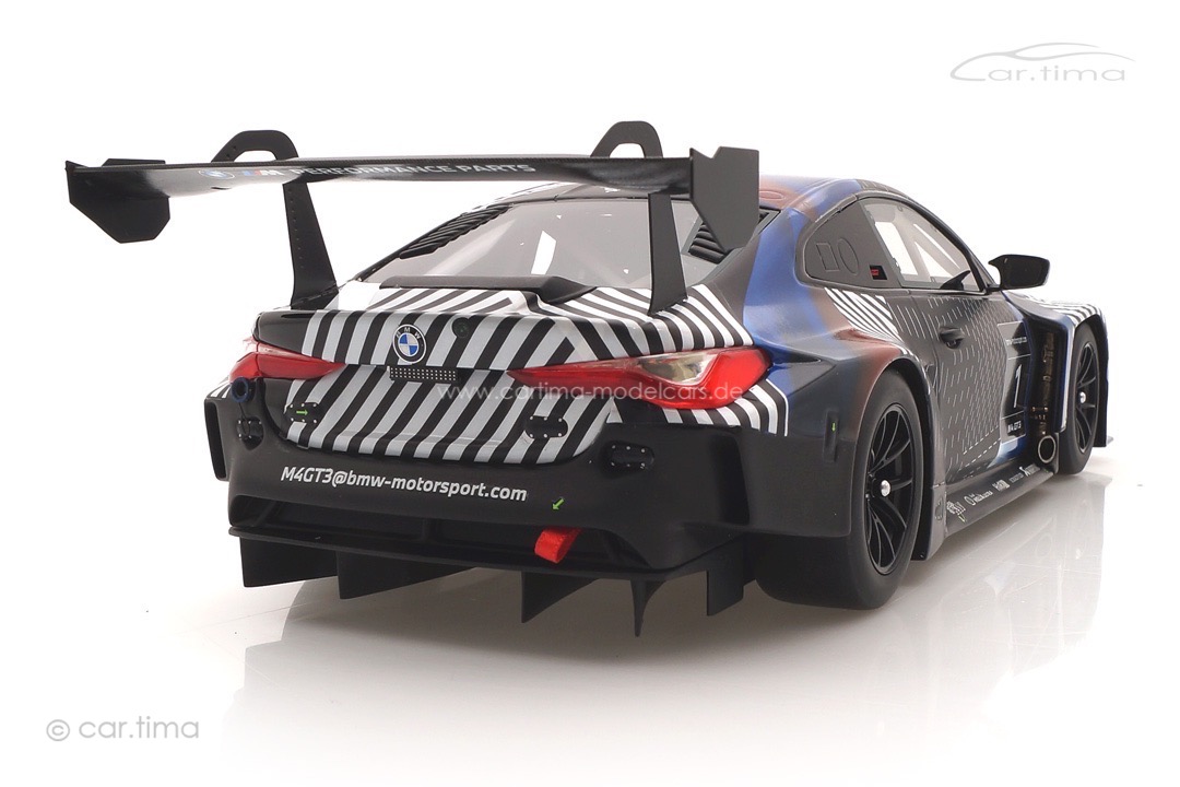 BMW M4 GT3 Test Car Design 2021 TopSpeed 1:18 TS0370