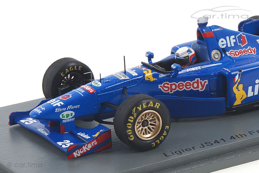 Ligier JS41 GP France 1995 Martin Brundle Spark 1:43 S7411