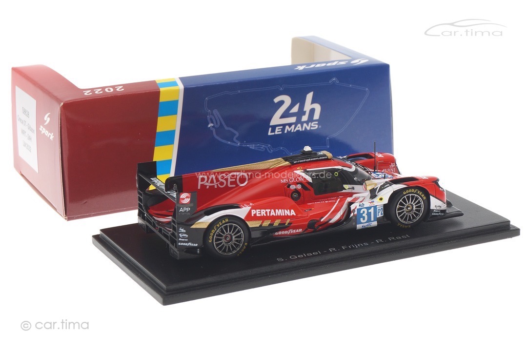 Oreca 07-Gibson 24h Le Mans 2022 Gelael/Frijns/Rast Spark 1:43 S8628