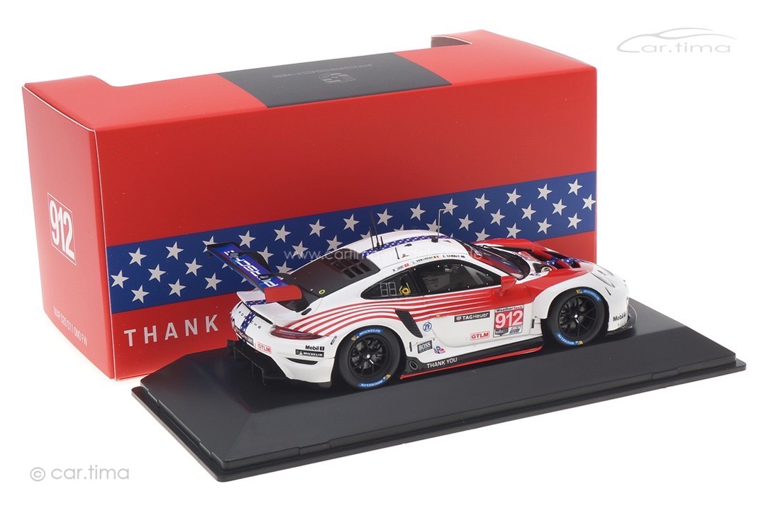 Porsche 911 RSR 12h Sebring 2020 Bamber/Jani/Vanthoor Spark 1:43 WAP0200110N0FW