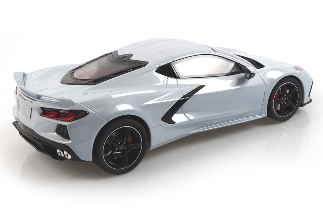 Chevrolet Corvette C8 Ceramic grey met. GT Spirit 1:18 GT835